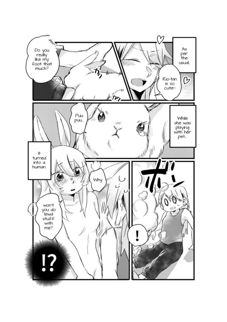 “MKainushi-san ni Koi Shita Usagi-san ga, Gijinka Shite Shimau Yuri Sousaku Manga desu “MKainushi-san ni Koi Shita Usagi-san ga, Gijinka Shite Shimau Yuri Sousaku Manga desu